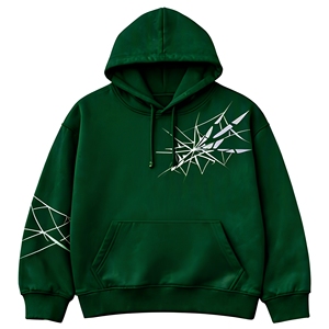 Sudaderas con Capucha Extra Grandes Personalizadas de Estilo Vintage, Unisex, con Estampados Digitales, de Algodón French Terry de 500 g/m², Sudadera Pesada para Hombre - Product Image 1