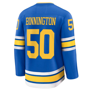 Maillots de hockey cousus pour hommes 25 Kyrou 55 Parayko 18 Robert <span class=keywords><strong>Thomas</strong></span> 84 Ozzy 50 Binnington 10 Brayden Schenn S-3XL - Product Image 5