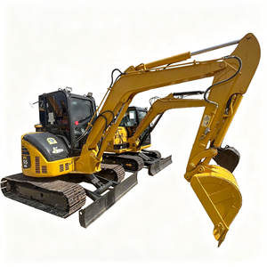 Miniexcavadora Komatsu PC55MR con Motor de 30HP, Orugas de Goma, Cabina Confortable y Espacio para el Operador con Aire Acondicionado - Product Image 1