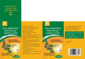 Compresse di Polline di Pino a Cellule Disturbate Siqiang, Integratore Erboristico per l'Immunità di Anziani <span class=keywords><strong>e</strong></span> Persone di Mezza Età, 2 Compresse Due Volte al Giorno, 30g - Product Image 5