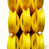 Poulie de guidage à gorge en V en nylon usinée CNC sur mesure, rouleau de rail anti-friction pour porte coulissante, grue - Fourniture directe usine