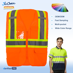 J & L 2025 OEM เสื้อกั๊กนิรภัยสำหรับขี่ม้าเสื้อกั๊กป้องกันภัยอุปกรณ์ Hi VIS เสื้อแจ็กเก็ตกันฝนสะท้อนแสง - Product Image 6