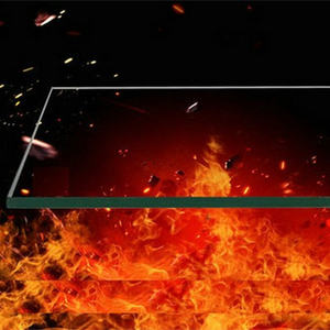 Verre trempé résistant au feu de prix usine avec la résistance à haute température - Product Image 4