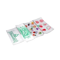 Bolsas para Alimentos al por Mayor, Precio Bajo, Transparentes, de HDPE Grueso, Resistentes a Desgarros, Biodegradables, Compostables, Impresión Personalizada, Tipo Flat Top para Ensaladas