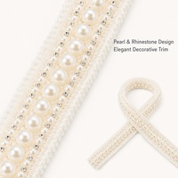 Ruban en polyester durable Deepeel LA059 de 2 cm pour accessoires de couture DIY, idéal pour la décoration de vêtements et sacs