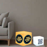 Cubo di 16 colori LED cubo interno ed esterno decorazione per la casa RGB cubo con IP65 per le vacanze di natale