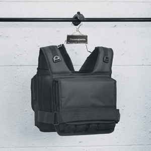 Custom Adjustable Weighted <b>Vest</b> Fitness Training Waist Belt with Padded Shoulder Straps Removable <b>Weight</b> Blocks for <b>Running</b> - Product Image 3