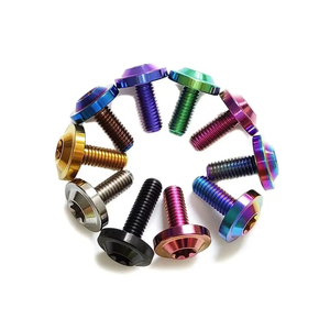 Tornillo de Cabeza UFO de Aleación de Titanio para Motocicleta, Clase 10, Modificación de Fijación de Caliper de Radiador - Product Image 5