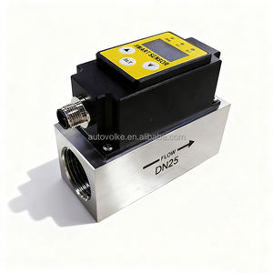 VOLKE pabrik penjualan terlaris FXN25 bersertifikat CE 4-20mA Digital multi-guna pengukur aliran turbin cair fungsi suhu IP67 - Product Image 4