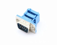 Conector de tipo de prensa de cabeza macho y hembra DB25 DB9 DB15 DB25 de 37 pines, conector D Sub, conector D, Conector de 15P y 25P de 9, 15, 25 y 25 pines
