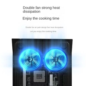 Cuisinière à induction commerciale 2000W, plaque céramique plate, cuisinière électrique portable, commande par écran tactile, 24 pour restaurant coréen, cuisine - Product Image 4