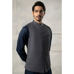 Chaleco de verano para hombre elegante y transpirable para exteriores, chaleco para hombre en MOQ bajo, nuevo chaleco de boda de moda para hombre - Product Image 4