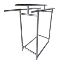 Porte-manteau télescopique en acier inoxydable pour balcon et chambre, minimaliste, mobile et pliable, également séchoir à linge