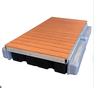 Chất lượng hàng đầu Dock nhôm nổi bến tàu phao nổi cầu nền tảng WPC decking - Product Image 1