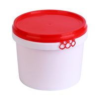 Tambour en plastique PP HDPE de qualité alimentaire de 6 à 30 litres avec poignée de couvercle de différentes tailles pour le stockage et le transport