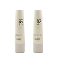 Tube en plastique avec tête de pompe à vide pour emballage de nettoyant visage, lotion pour les mains, crème BB, personnalisable en usine, 30ml, 50ml, 100ml, 150ml, 200ml