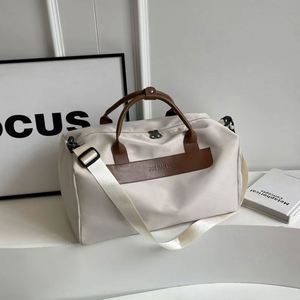 Nueva Bolsa de Viaje de Material Suave y Colorido, Bolsa Deportiva Multifuncional de Algodón - Product Image 5