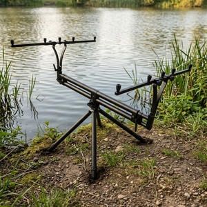 Rod Pod Deluxe di Alta Gamma per la Pesca alla Carpa, Pieghevole Multi-Angolo, Resistente alla Ruggine, Robusto per Pescatori Professionisti - Product Image 3