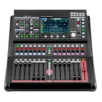 Console de mixage audio numérique 16 canaux M16, en plastique, sans fil, compatible Windows/PC/Android/iOS, écran tactile TFT 7 pouces (1024x600)