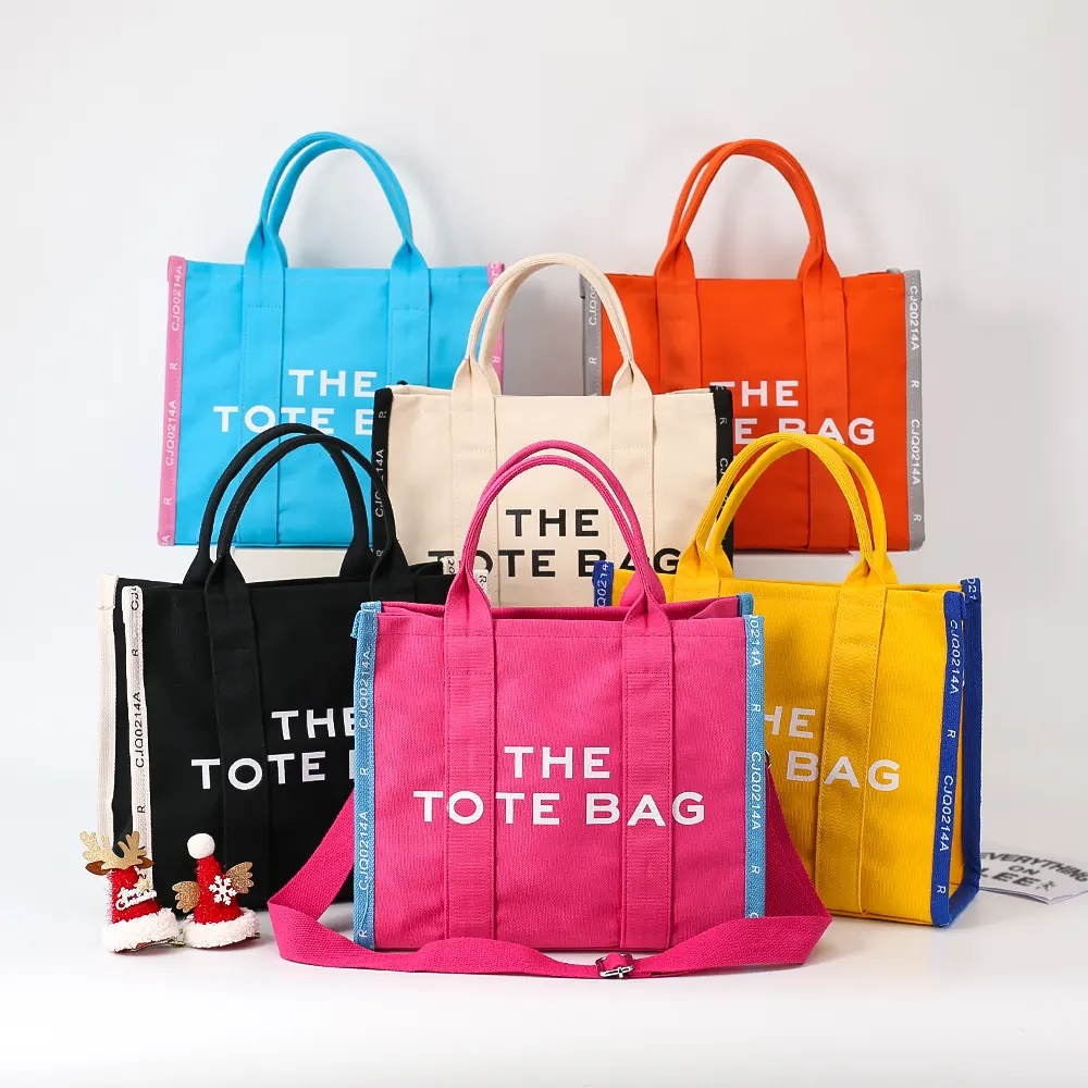 Canvas Bags Wholesale Fashion Female Sac Main Famous Brand Designer Luxury Handbags Purses And Handbags Women's Tote Bags