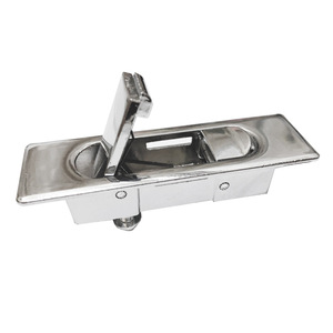 Cerradura para Muebles Ab509 de Aleación de Zinc con Botón de Presión, Cerradura sin Llave de Diseño Industrial, Fácil Instalación, para Puertas de Madera de Dormitorio - Product Image 1