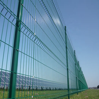 Panneau de clôture en fil métallique soudé 3D incurvé, maille 50x200mm, pour usage industriel, commercial, résidentiel et de sécurité, personnalisé en usine