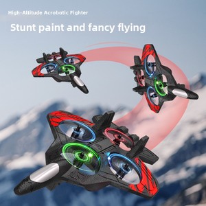 Cross-border Hot 360 °   Avion de combat RC circulaire en mousse durable avec télécommande, chargeur et lumières LED - Product Image 4