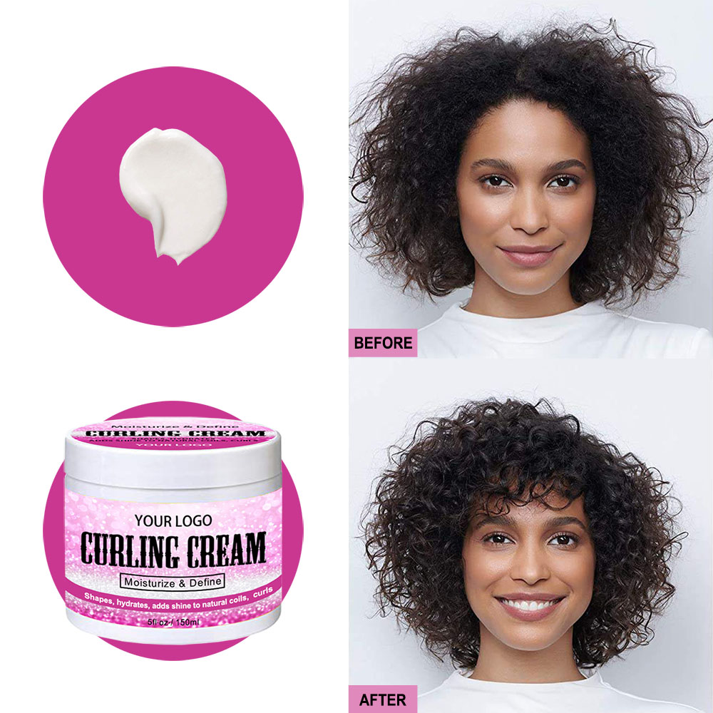 CRÈME DE CURLING SANS ÉTIQUETTE