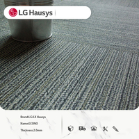 LG/LX Lvt Lvt Luxus Lvt Fliesenboden * Vinyl wasserdichter Bodenbelag Günstiger Preis 2*450*450mm LX Indoor Teppich Stein Stoff muster