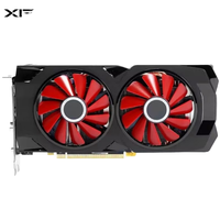 Kartu grafis RX580 8G 99 baru 588 Radeon GDDR5 kipas memori Video pendingin untuk aplikasi Workstation