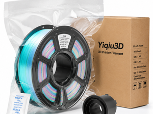 เส้นใยพิมพ์ 3 มิติ Yiqiu3D Silk PLA+ สีมาการอง ขนาด 1.75 มม. น้ำหนัก 1 กก. สีรุ้งไล่เฉด เงางาม สำหรับเครื่องพิมพ์ 3 มิติ Bambu Lab Creality Anycubic - Product Image 4