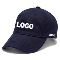 Gorras de Béisbol Promocionales Unisex de 6 Paneles, de Algodón Suave, Lisas, para Bordado Personalizado al por Mayor
