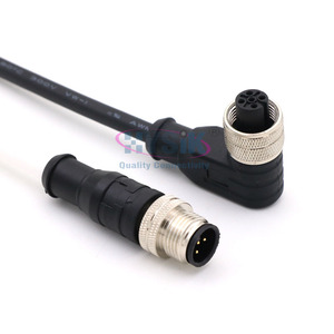 Adattatore per aviazione da M12 a M8 3 4 5 8 pin maschio a femmina convertitore connettore circolare impermeabile - Product Image 5