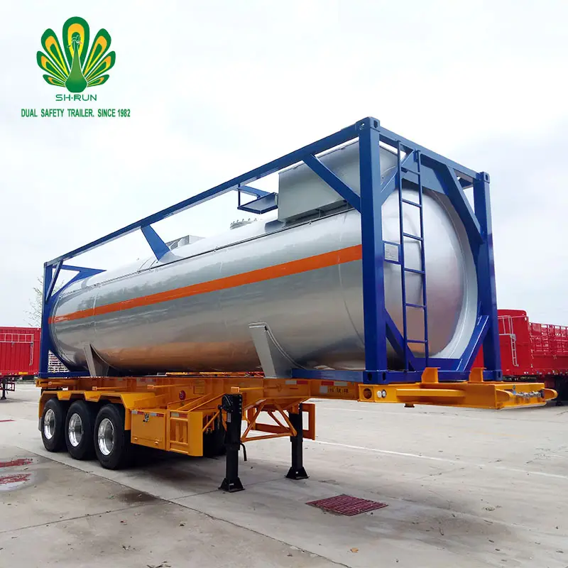 Tanque de almacenamiento y transporte de LPG, tanque de gas y petróleo líquido con certificado CCS, 20 pies y 40 pies