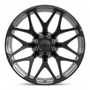 Monobloque personalizado 6/8 agujeros ruedas de aleación negra mate 22 24 26 pulgadas 6x135 6x139,7 ruedas forjadas cóncavas profundas para <span class=keywords><strong>Ford</strong></span> <span class=keywords><strong>Bronco</strong></span> - Product Image 3