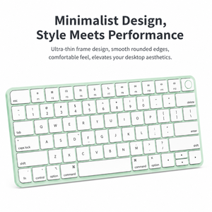 99 New Genuine 3 Generations Wireless Magic Keyboard A2449 Wholesale Good Price with Touch ID green for m-a-c book - Product Image 1