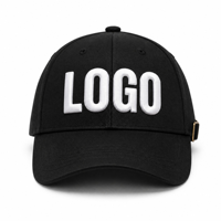 Casquette de baseball avec logo brodé 3D, personnalisable en usine, casquette sportive vierge de haute qualité, casquette de sport à 6 panneaux, casquette de golf en coton