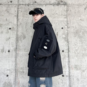 Nueva tendencia de moda <span class=keywords><strong>Outlet</strong></span> chaqueta impermeable para <span class=keywords><strong>hombre</strong></span> cortavientos para nieve Otoño de talla grande chaqueta impermeable a prueba de viento para hombres - Product Image 6