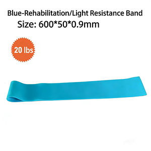 Ensemble de bandes de résistance TPE haute élasticité 100lbs avec logo personnalisé imprimé et sac en tissu pour l'entraînement, le yoga, la remise en forme, les exercices de hanche en gros - Product Image 4