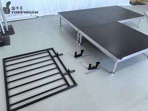 Aluminium certifié TUV de 1.22x2.44m pour une capacité de charge de 800 kg/m² pour concerts et mariages - Product Image 3