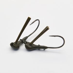 Tête de gabarit de retournement en tungstène de la meilleure qualité, tête de gabarit de pêche sans jupe en silicone pour la pêche au bar - Product Image 3