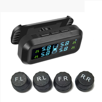 TPMS 360HX-04 dengan 4 Sensor Terintegrasi Tenaga Surya Layar LCD Garansi 1 Tahun