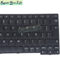 Nouveau clavier d'ordinateur portable LA Latin pour Lenovo ThinkPad 11E Yoga Gen 6 11E SH SN20W41799-D1 avec cadre noir sans rétroéclairage