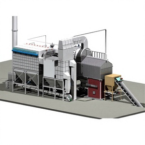Caldera de Vapor Industrial de Biomasa Horizontal Personalizada DIVI de 1-50 TPH con Sistema de Control PLC para la Industria Textil y Alimentaria - Product Image 1