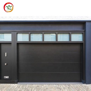 <span class=keywords><strong>Puerta</strong></span> de <span class=keywords><strong>garaje</strong></span> corredera automática moderna americana, Control remoto de acero de nogal, apertura lateral, función antirrobo, Motor doméstico terminado - Product Image 4