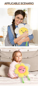 Almohada <span class=keywords><strong>de</strong></span> Flores Eléctrica USB <span class=keywords><strong>de</strong></span> Felpa Suave <span class=keywords><strong>y</strong></span> Cómoda, Alivio del <span class=keywords><strong>Dolor</strong></span>, Ayuda para Dormir para la <span class=keywords><strong>Cabeza</strong></span> - Product Image 6