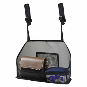 Organizador de asiento trasero de coche, bolsa de almacenamiento de malla con bolsillos para organización y almacenamiento del interior del coche - Product Image 3