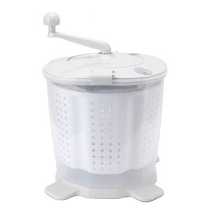 Machine <span class=keywords><strong>à</strong></span> laver manuelle portable <span class=keywords><strong>à</strong></span> <span class=keywords><strong>manivelle</strong></span> pour dortoir, appartement, camping, gris nordique - Product Image 1