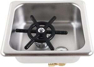 Lavador de vasos automático de acero inoxidable con grifo de descarga para vasos de cerveza/café, accesorios para bebidas, equipo de catering - Product Image 3