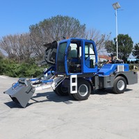 Bétonnière autochargeante Pro Series 3,5 m³ avec transmission hydrostatique, camion malaxeur mobile